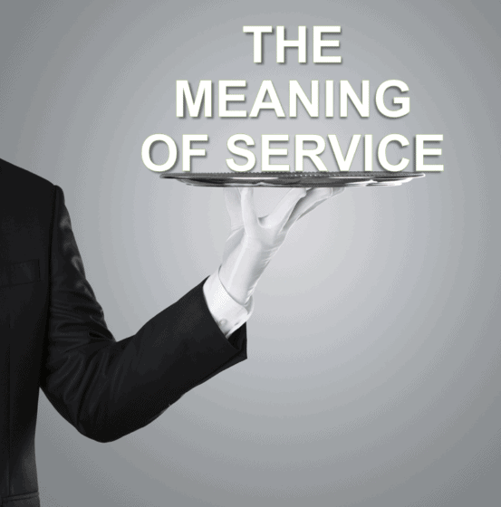 meaning of service
