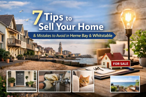 7 tips for selling your home in Herne Bay and Whitstable – expert advice and common mistakes to avoid with coastal property presentation